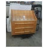 Antique 6 drawer Sasheen ribbons and wraps