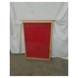 24' X 36' memorabilia display Shadow case