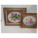 21x24 inch and 16x19 inch framed artwork