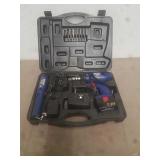 Benchtop 7.2 volt drill set
