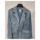 Large leather jacket