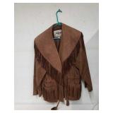 Large fiorenza leather jacket