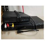 Magnavox Blu-Ray disc player and funai DVD player