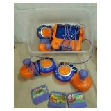 VTech smile video game system with games