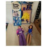 Vintage Donny and Marie Osmond fashion set and