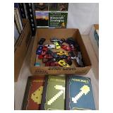 Minecraft books with toy cars