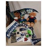 Group of Seahawks and other NFL items