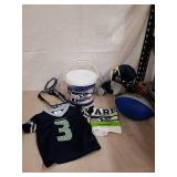 Group of Seattle Seahawks items