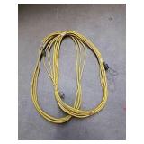 2 heavy duty extension cords