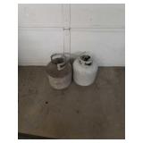Pair of propane tanks