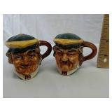 Pair of collectible salt and pepper shakers Pair of collectible salt and pepper shakers