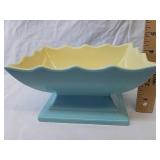 Hull blue and yellow dish Hull blue and yellow dish