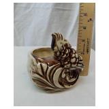 Shawnee USA parrot design dish Shawnee USA parrot design dish
