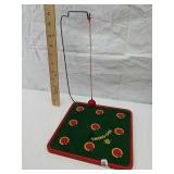 Vintage Tudor toys swing pin metal game stand Vintage Tudor toys swing pin metal game stand