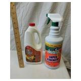 Old English and super strength mean green cleaner Old English and super strength mean green cleaner