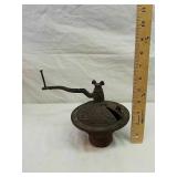 Vintage cast iron coffee grinder top Vintage cast iron coffee grinder top