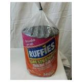 New ruffies 30-gallon trash bags 140 bags New ruffies 30-gallon trash bags 140 bags
