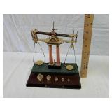 150th anniversary gold Rush balance scale 150th anniversary gold Rush balance scale