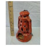 Ceramic hanging candle lantern Ceramic hanging candle lantern