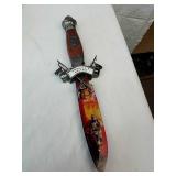 Firefighter America's bravest decorative dagger Firefighter America's bravest decorative dagger