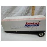 Metal American Road team semi trailer wheels are Metal American Road team semi trailer wheels are