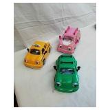 3 collectible Chevron cars 3 collectible Chevron cars
