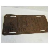 Vintage 1938 Idaho license plate Vintage 1938 Idaho license plate