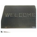 New Rubber welcome mat 19x 14 New Rubber welcome mat 19x 14