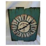 Decorative wooden wall clock 16 x 12 Decorative wooden wall clock 16 x 12
