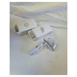 Three Pampered Chef adjustable measuring cups Three Pampered Chef adjustable measuring cups