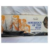 Vintage scientific Sovereign of the Seas wood Vintage scientific Sovereign of the Seas wood