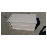 Sun cast plastic storage bench Sun cast plastic storage bench
