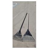 Pair of rakes Pair of rakes