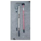 Group of garden tools Group of garden tools