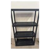 54X 31 X 13.5 new plastic storage shelf.
