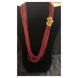 Beautiful womenï¿½s beaded necklace stand not
