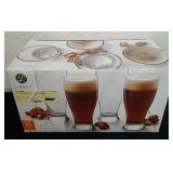 New Libby eight-piece 19 Oz Pub glasses