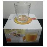 new four piece Libby 12.9 Oz glass set