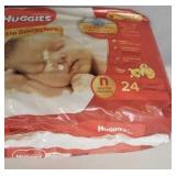 New pack of little snugglers huggies, up to 6 lbs New pack of little snugglers huggies, up to 6 lbs