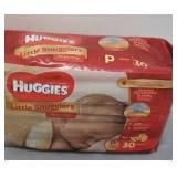 New pack of little snugglers huggies, up to 6 lbs New pack of little snugglers huggies, up to 6 lbs