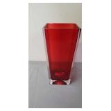 10 inch tall red vase 10 inch tall red vase