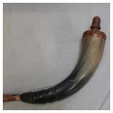 12 inch black powder horn 12 inch black powder horn