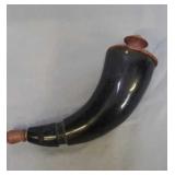 8 inch black powder horn 8 inch black powder horn