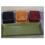 Group of cute serving dishes Group of cute serving dishes