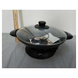 Aroma electric Wok with plug looks new Aroma electric Wok with plug looks new