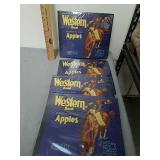 4 Western brand Washington State apples 4 Western brand Washington State apples