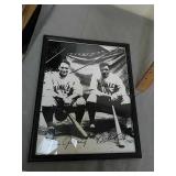 Lou Gehrig and Babe Ruth framed photo with Lou Gehrig and Babe Ruth framed photo with