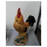 Resin rooster statue 14 in tall Resin rooster statue 14 in tall