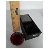 Large red ruby gem decor Large red ruby gem decor