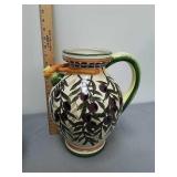 Decorative ceramic pitcher vase Decorative ceramic pitcher vase
